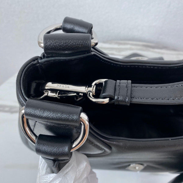 Pra*a moon padded nappa-leather bag