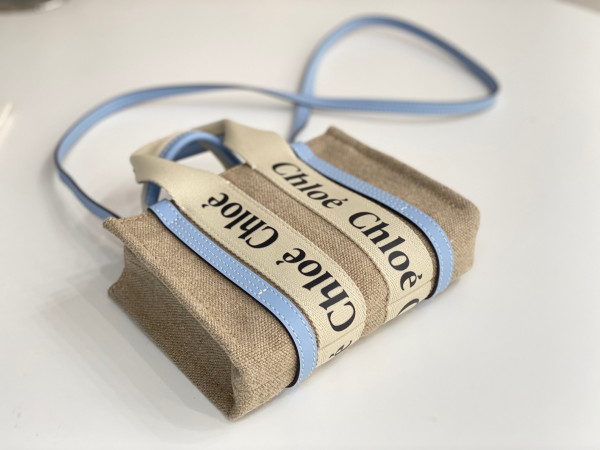 CHLOÉ woody nano tote