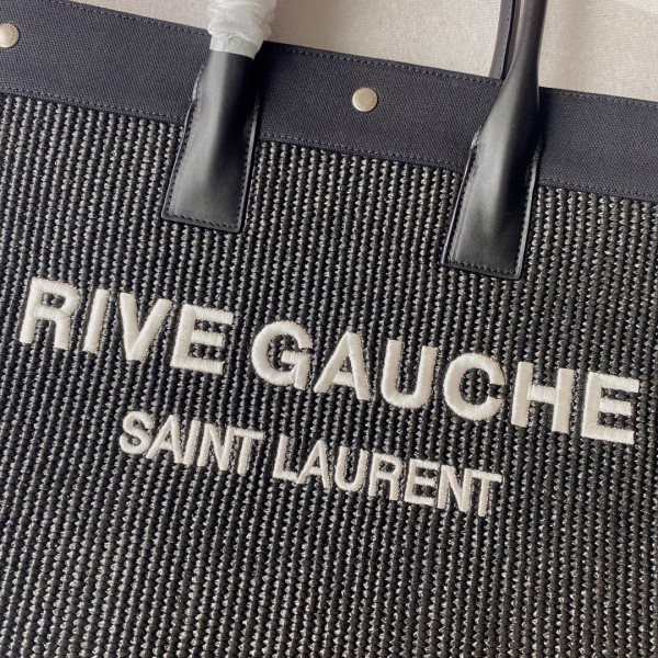 Y*L rive gauche tote bag