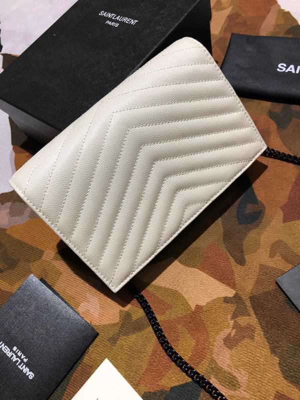 Y*L cassandre matelassÉ chain wallet