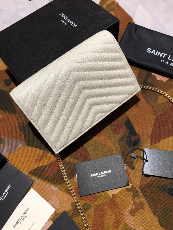 Y*L cassandre matelassÉ chain wallet