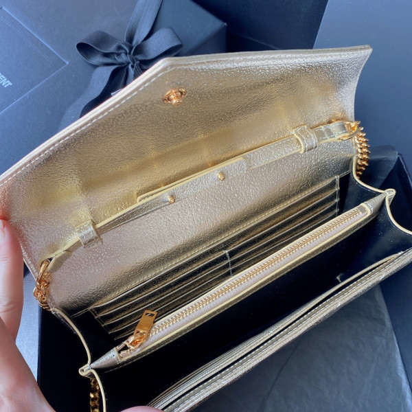 Y*L cassandre matelassÉ chain wallet