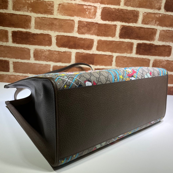 disney x G*u*i donald duck tote bag