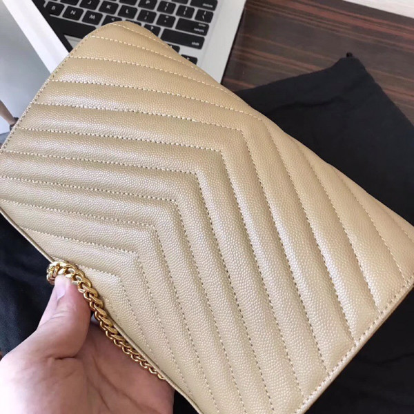 Y*L cassandre matelassÉ chain wallet