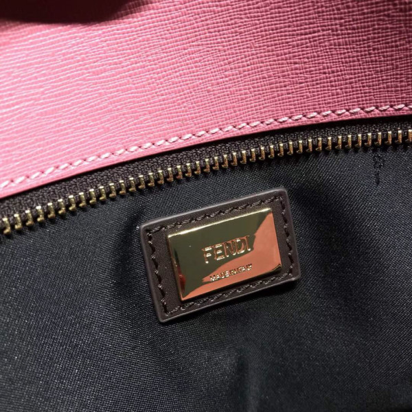 y*l bucket S*pple brown bag - 14×43×14cm