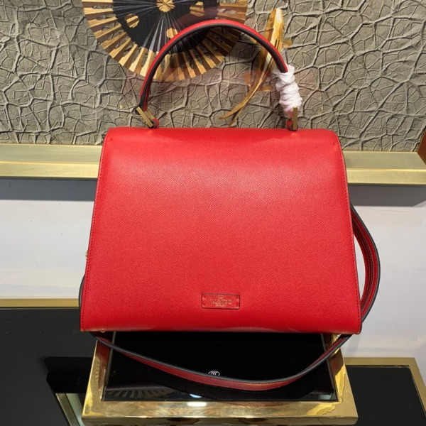 VALENTINO VSLING GRAINY CALFSKIN HANDBAG