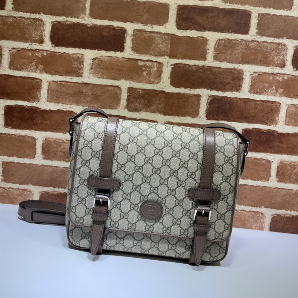 G*u*i gg messenger bag