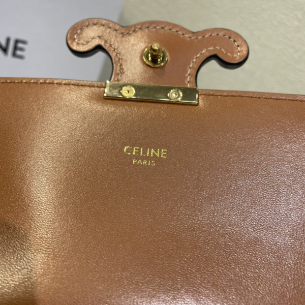 CELIN* CHAIN SHOULDER BAG TRIOMPHE