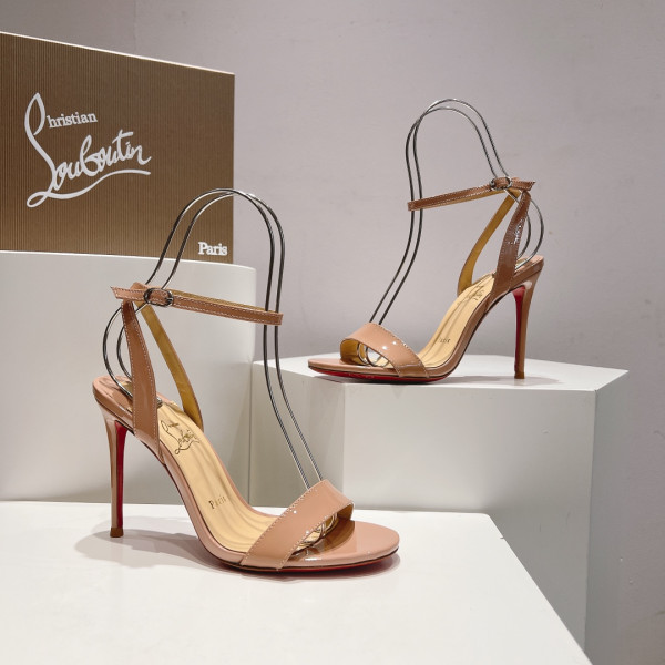 Ch**an louboutin ankle strap sandal