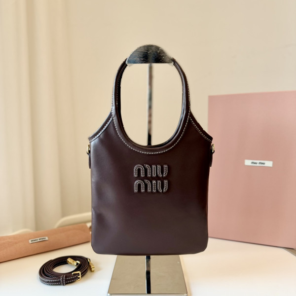 M*um*u ivy leather handbag mini